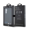 Etui BMW Leather Carbon na Samsung Galaxy A55 - czarne
