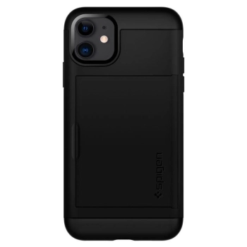 Etui Spigen Slim Armor CS na iPhone 11 - czarne