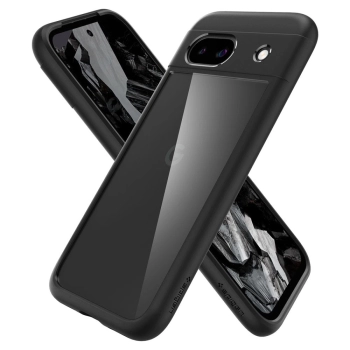 Etui Spigen Ultra Hybrid na Google Pixel 8A - czarny mat