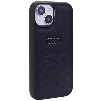 Etui Audi GT Synthetic Leather do iPhone 15 - czarne
