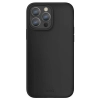 Etui Uniq Lino na iPhone 13 Pro / iPhone 13 - czarne