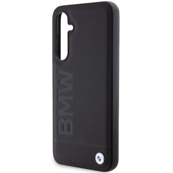 Etui BMW Leather Hot Stamp na Samsung Galaxy S23 FE - czarne