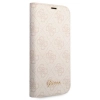Etui Guess 4G Vintage Gold Logo na iPhone 14 Pro - różowe