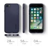 Etui Spigen Liquid Air na iPhone 7 / 8 / SE 2020 / SE 2022 - granatowe