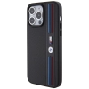 Etui BMW Tricolor M Collection na iPhone 15 Pro - czarne