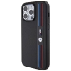 Etui BMW Tricolor M Collection na iPhone 15 Pro Max - czarne