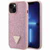 Etui Guess Rhinestone Triangle na iPhone 14 Plus - różowe