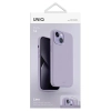 Etui Uniq Lino na iPhone 14 - liliowe