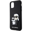 Etui Karl Lagerfeld Saffiano Karl&Choupette na iPhone 11 / Xr - czarne