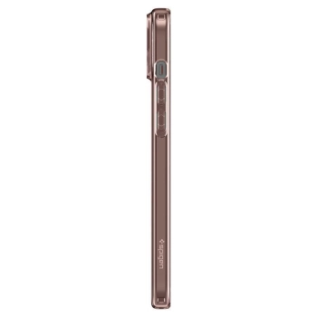 Etui Spigen Crystal Flex na iPhone 15 Plus - różowo-przezroczyste