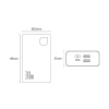 Baseus Adaman2 powerbank z wyświetlaczem cyfrowym 20000mAh 30W 2 x USB / 1x USB Typ C Power Delivery Quick Charge SCP, Oppo Super VOOC czarny (PPAD050