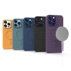Plecione etui MagSafe Woven Case do iPhone 15 Pro Max - czarne