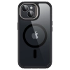 Etui ESR Armor Tough Kickstand Halolock z MagSafe na iPhone 15 - przezroczysto-czarne