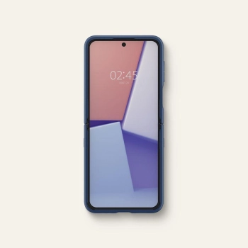 Etui Spigen Cyrill Color Brick na Samsung Galaxy Z Flip 4 - matowo-ciemnoniebieskie