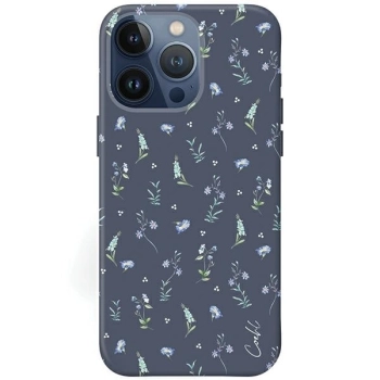 Etui UNIQ Coehl Prairie na iPhone 15 Pro - granatowe