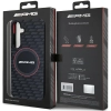 Etui AMG Silicone Carbon Pattern MagSafe na Samsung Galaxy S24+ - czarne