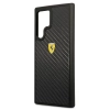 Etui Ferrari On Track Real Carbon na Samsung Galaxy S22 Ultra - czarne