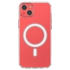 Etui magnetyczne Clear Magnetic Case z MagSafe do iPhone 14 Plus  ze srebrnym ringiem - przezroczyste