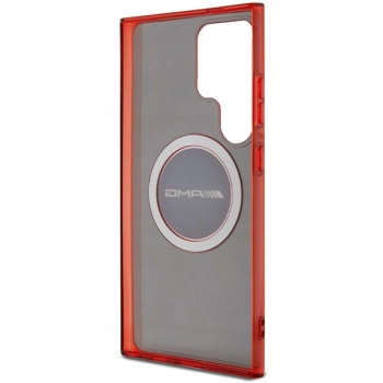 Etui AMG Transparent Bicolor MagSafe na Samsung Galaxy S24 Ultra - czarne