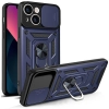 Hybrid Armor Camshield etui iPhone 13 pancerny pokrowiec z osłoną na aparat niebieskie