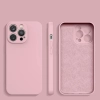 Silicone case etui Samsung Galaxy A54 5G silikonowy pokrowiec różowe