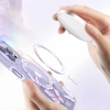 Kingxbar Butterfly Series magnetyczne etui iPhone 14 Pro MagSafe etui z motylami różowe