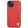 Etui Ferrari Carbon na iPhone 14 Plus - czerwone