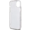 Etui Guess IML 4G Gold Stripe na iPhone 15 Plus / 14 Plus - brązowe