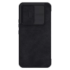Nillkin Qin Leather Pro Case etui do Samsung Galaxy A54 5G pokrowiec z klapką osłona na aparat czarne