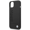 Etui BMW Silicone Signature Logo MagSafe na iPhone 14 Plus - czarne
