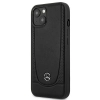 Etui Mercedes Leather Urban do iPhone 15 - czarne