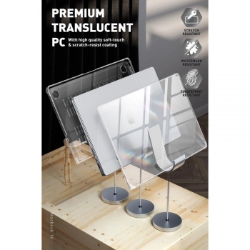 Etui Supcase Unicorn Beetle Clear na Macbook Pro 14'' 2021-2023 - przezroczyste