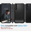 Etui Spigen Rugged Armor na Samsung Galaxy S23+ - czarny mat