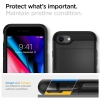 Etui Spigen Slim Armor CS na iPhone 7 / 8 / SE 2020 / SE 2022 - czarne