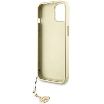 Etui Guess 4G Charms Collection do iPhone 15 - szare