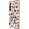 Etui Guess Flower Collection na Samsung Galaxy S23+ - różowe