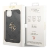 Etui Guess 4G Big Metal Logo na iPhone 15 Plus - szare