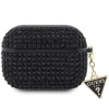 Etui Guess Rhinestone Triangle Charm na AirPods Pro 2 - czarne