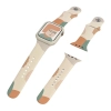 Strap Moro opaska do Apple Watch Ultra / 9 / 8 / 7 / 6 / SE / 5 / 4 / 3 / 2 (49mm / 45mm / 44mm / 42mm) silikonowy pasek bransoletka do zegarka wzór 5