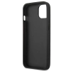 Etui Guess Saffiano Strap na iPhone 13 mini - szare