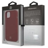 Etui Mercedes Silicone Line na iPhone 13 - czerwone
