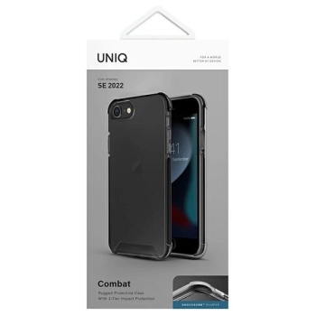 Etui Uniq Combat na iPhone 7 / 8 / SE 2020 / SE 2022 - czarne