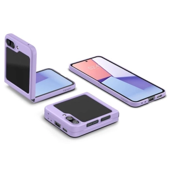 Etui Spigen Airskin na Samsung Galaxy Z Flip 5 - fioletowe