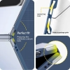 Etui Spigen Cyrill Color Brick na Samsung Galaxy Z Flip 4 - matowo-ciemnoniebieskie