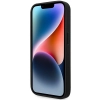 Etui AMG Leather Curved Lines MagSafe na iPhone 14 Pro - czarne