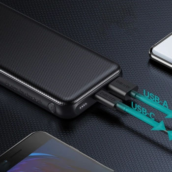 Choetech powerbank 10000mAh 18W QC PD USB / USB C czarny