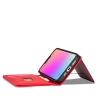 Magnet Card Case etui do iPhone 13 mini pokrowiec portfel na karty kartę podstawka czerwony