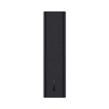 Baseus Adaman2 powerbank z wyświetlaczem cyfrowym 20000mAh 30W 2 x USB / 1x USB Typ C Power Delivery Quick Charge SCP, Oppo Super VOOC czarny (PPAD050