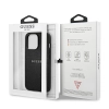 Etui Guess Saffiano Strap na iPhone 13 Pro / iPhone 13 - czarne
