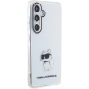 Etui Karl Lagerfeld IML Choupette na Samsung Galaxy S24 - przezroczyste
